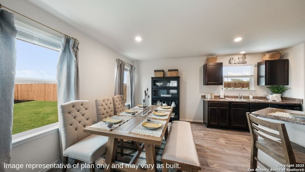 Furnished interior view inside a new home in Riverstone at Westpointe, San Antonio (Image 6). Furnished interior view inside a new home in Riverstone at Westpointe, San Antonio (Image 6).