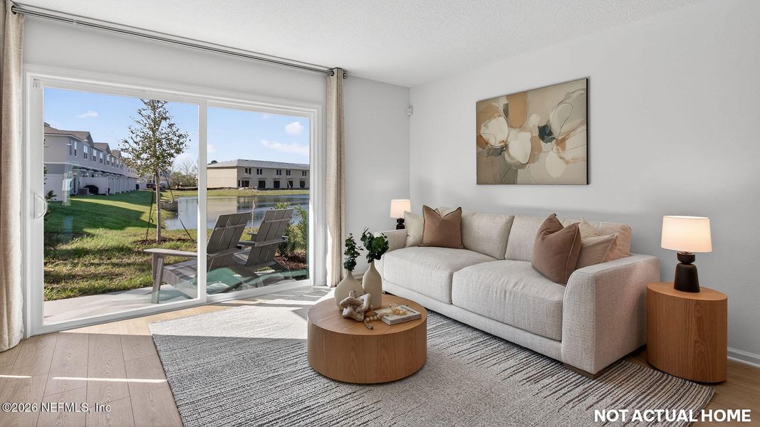 Furnished interior view inside a new home in Corsair, Middleburg (Image 23).