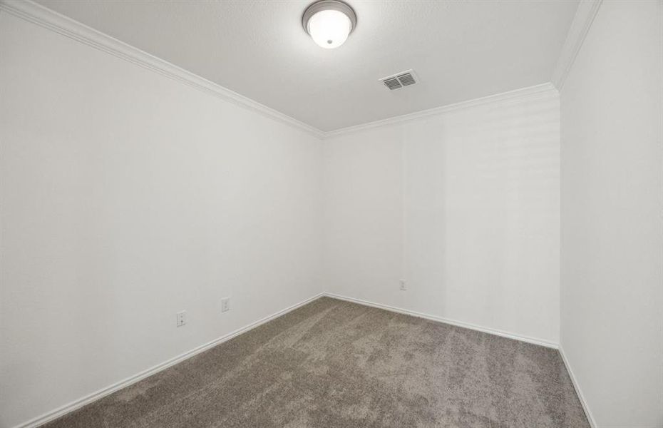 Flexible living space can be used as a study