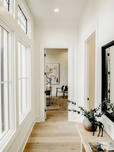 Furnished interior view inside a new home in , Charlotte (Image 19).