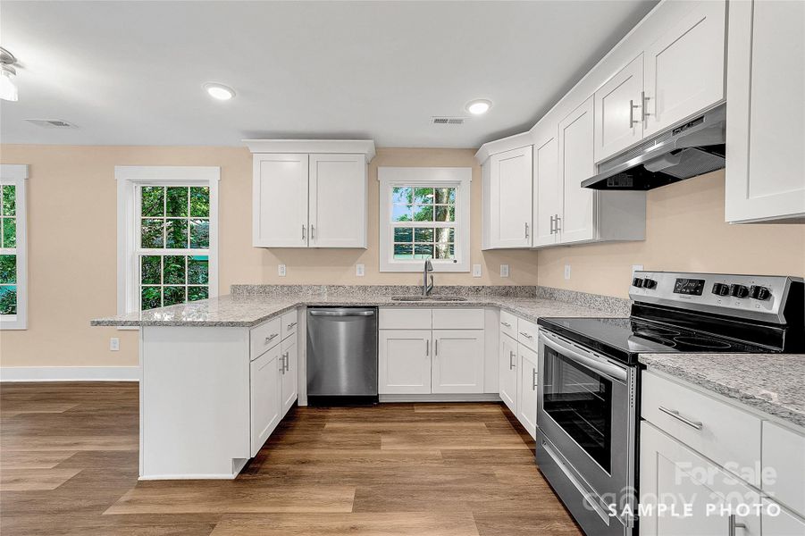 Furnished interior view inside a new home in , Gastonia (Image 4).