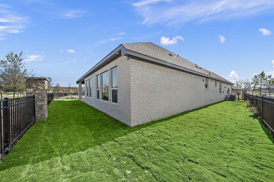 Representative exterior details of a home built from the Dogwood by Caldwell Homes in The Highlands, Porter (Image 3). Representative exterior details of a home built from the Dogwood by Caldwell Homes in The Highlands, Porter (Image 3).