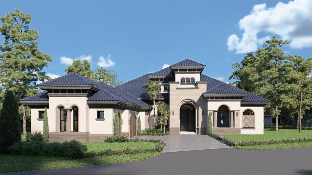 Front exterior of a new home in , West Palm Beach, FL, highlighting curb appeal (Image 12).
