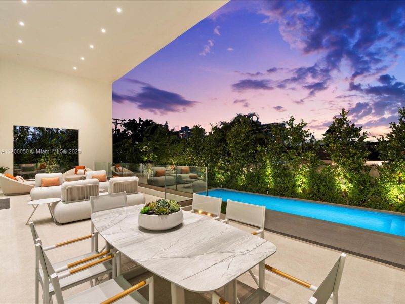 Exterior details and patio area of a home in , Miami Shores (Image 26).