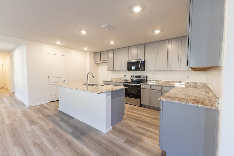 Furnished interior view inside a new home in Mirador Point, Tucson (Image 4).