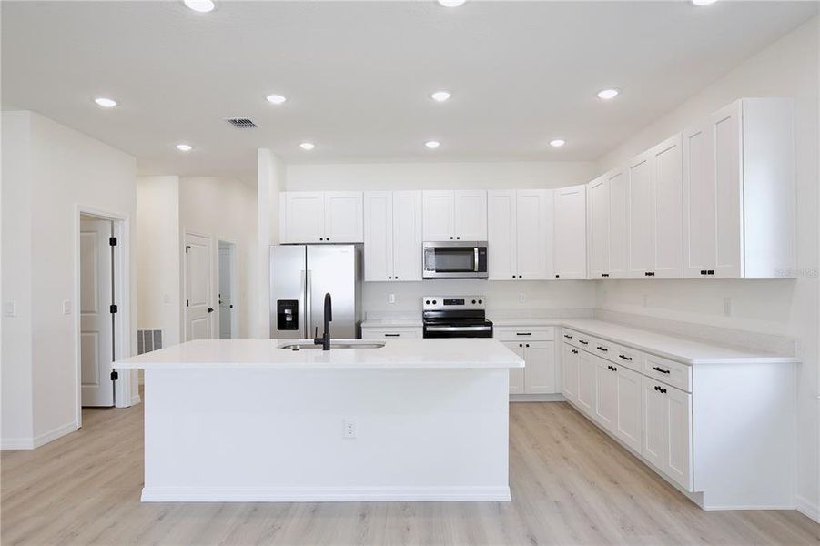 Furnished interior view inside a new home in , Groveland (Image 7).