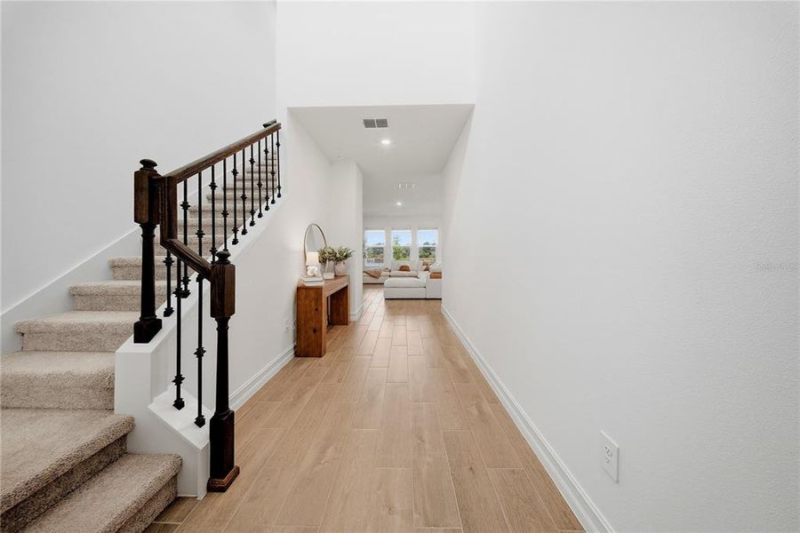 Spacious, unfurnished interior of a new home in Connerton, Land O' Lakes (Image 61).