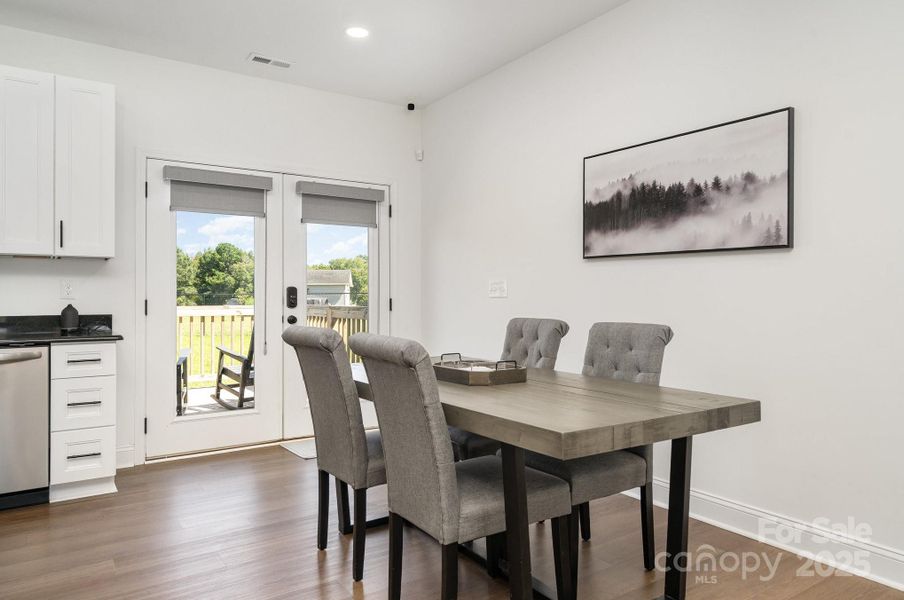 Furnished interior view inside a new home in , Gold Hill (Image 8). Furnished interior view inside a new home in , Gold Hill (Image 8).