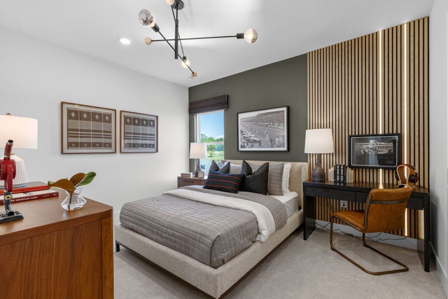 Representative furnished interior of a home built from the Merlot Grand by Pulte Homes in Lakehaven Estates, Clermont (Image 11). Representative furnished interior of a home built from the Merlot Grand by Pulte Homes in Lakehaven Estates, Clermont (Image 11).