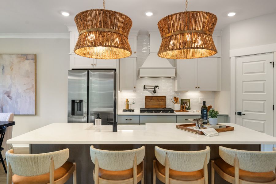 Representative furnished interior of a home built from the Savannah by Hunter Quinn Homes in Autumn Mill, Seneca (Image 17).