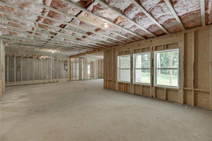 In-progress construction of a new home in , Cumming, GA (Image 65). In-progress construction of a new home in , Cumming, GA (Image 65).