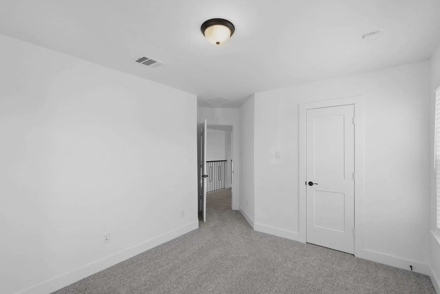 Representative unfurnished interior of a home built from the Emma by Chesmar Homes in Bridgeland, Elgin (Image 25).