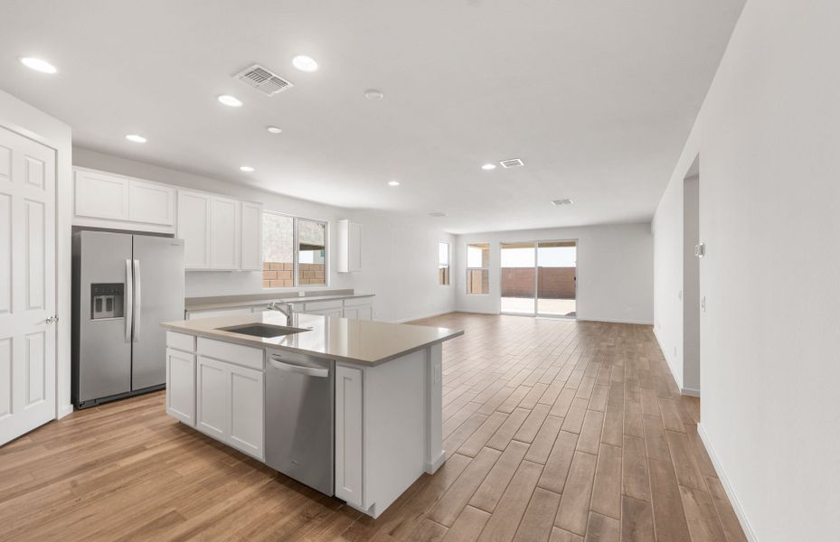 Furnished interior view inside a new home in Soleo, San Tan Valley (Image 9).