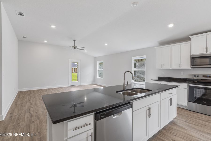 Furnished interior view inside a new home in Shadow Crest at Rolling Hills, Green Cove Springs (Image 8).