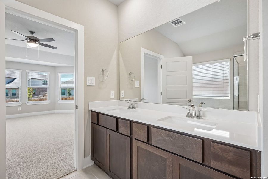 Furnished interior view inside a new home in Arcadia Ridge - Classic Series, San Antonio (Image 15).