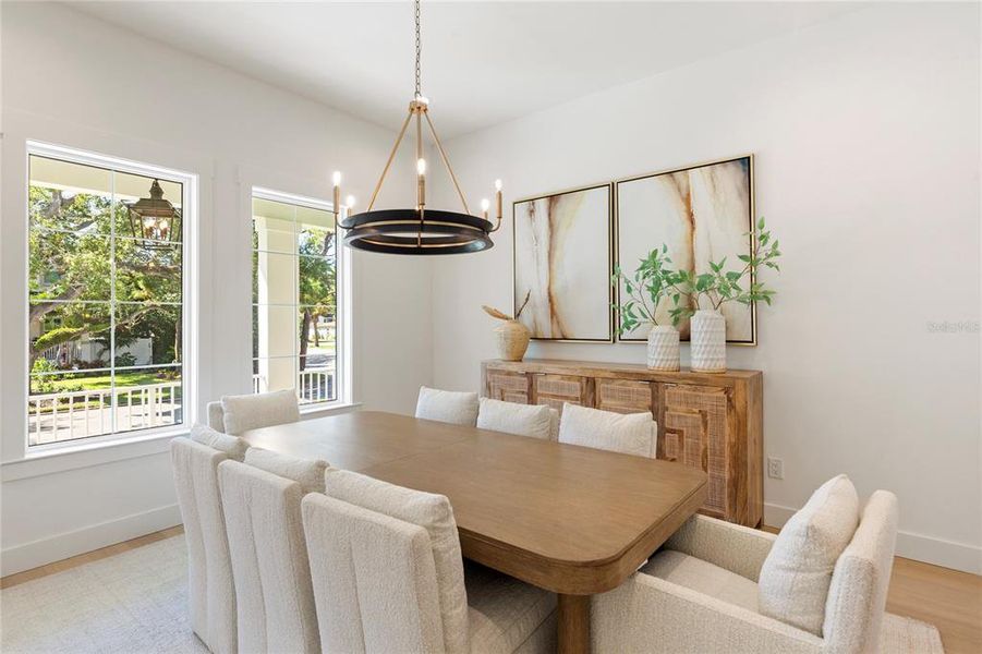 Furnished interior view inside a new home in , Tampa (Image 49). Furnished interior view inside a new home in , Tampa (Image 49).