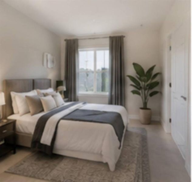 Furnished interior view inside a new home in Carrington Walk, Powder Springs (Image 7).
