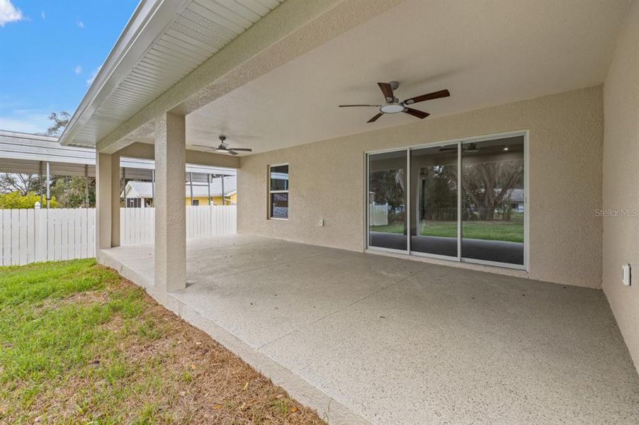 Exterior details and patio area of a home in , San Antonio (Image 22).