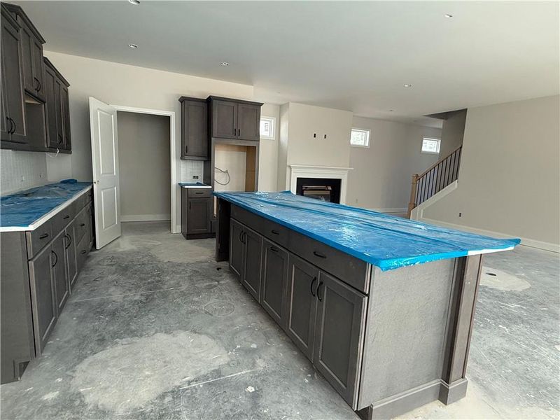 In-progress construction of a new home in , Hiram, GA (Image 17).