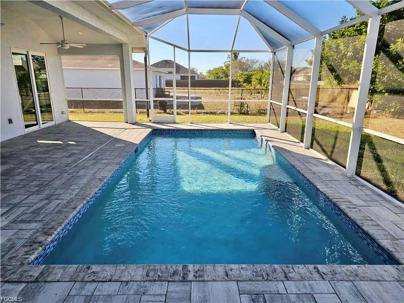 Exterior details and patio area of a home in , Cape Coral (Image 30).