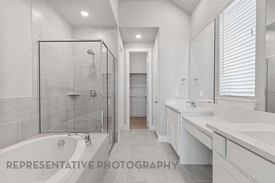 Furnished interior view inside a new home in Emory Glen, Magnolia (Image 7).