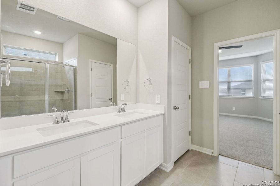 Furnished interior view inside a new home in Remington Ranch, San Antonio (Image 7).