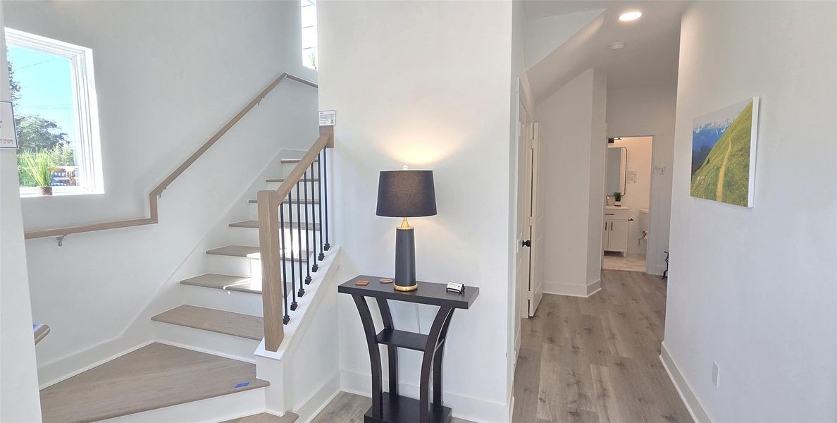 Furnished interior view inside a new home in , Houston (Image 10).