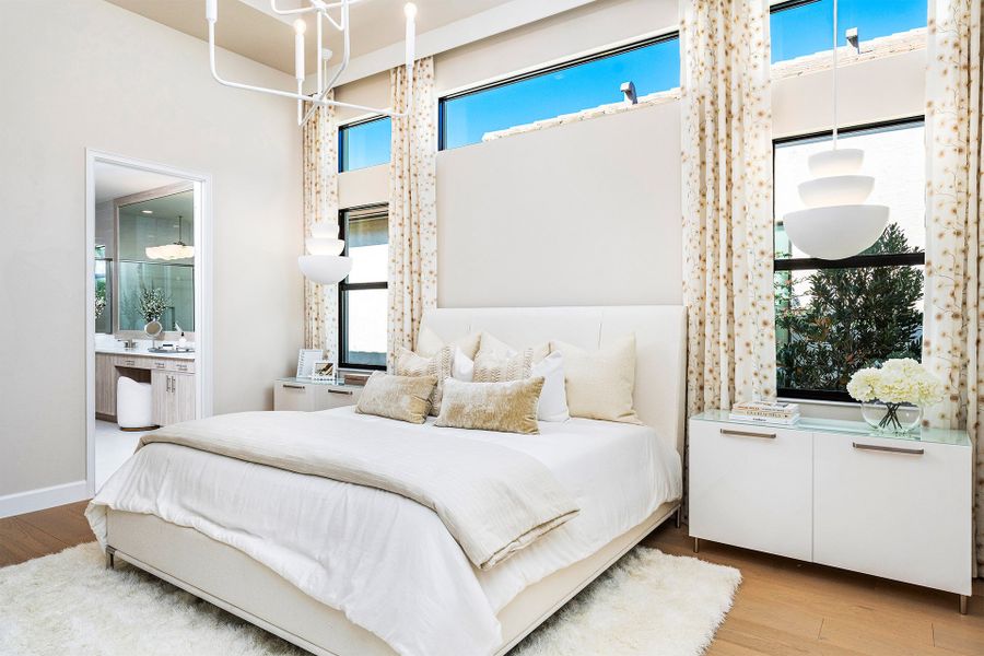 Representative furnished interior of a home built from the Aruba Grande by GL Homes in Valencia Del Mar (55+), Boynton Beach (Image 11).