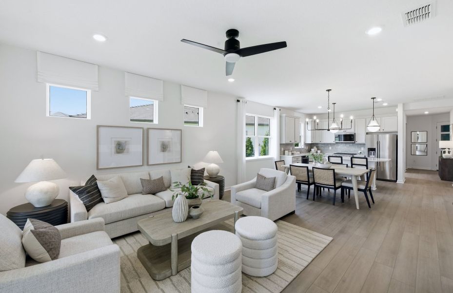 Representative furnished interior of a home built from the Ellenwood by Del Webb in Del Webb Explore North River Ranch, Parrish (Image 11).
