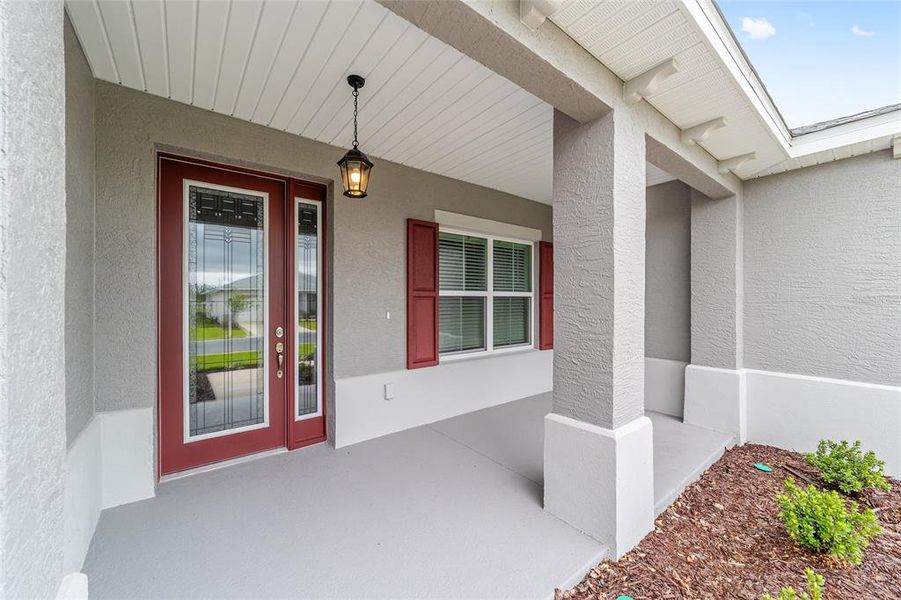 Exterior details and patio area of a home in On Top of the World Communities, Ocala (Image 26). Exterior details and patio area of a home in On Top of the World Communities, Ocala (Image 26).