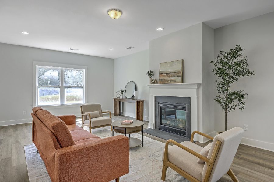 Furnished interior view inside a new home in , Dorchester (Image 15).