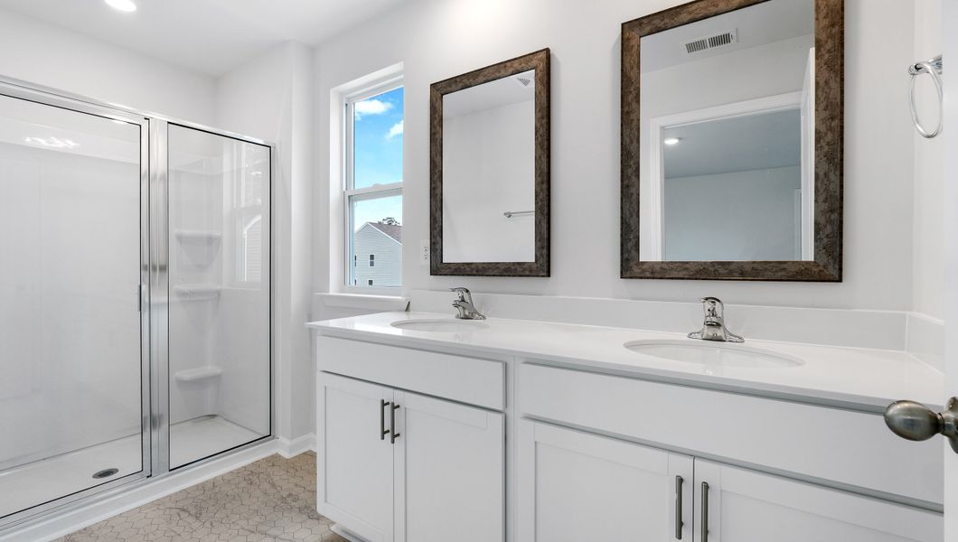 Furnished interior view inside a new home in Harper Ridge, Roebuck (Image 13).