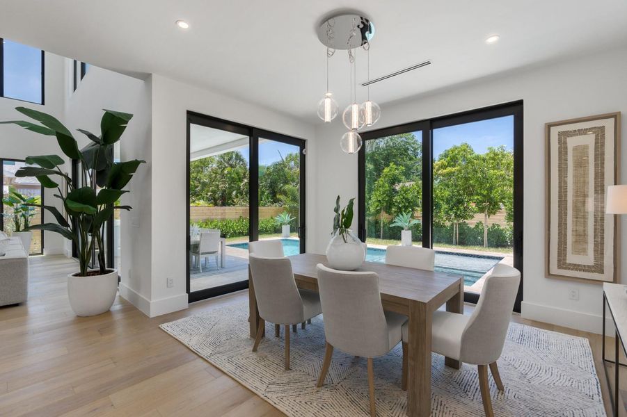 Furnished interior view inside a new home in , West Palm Beach (Image 27). Furnished interior view inside a new home in , West Palm Beach (Image 27).