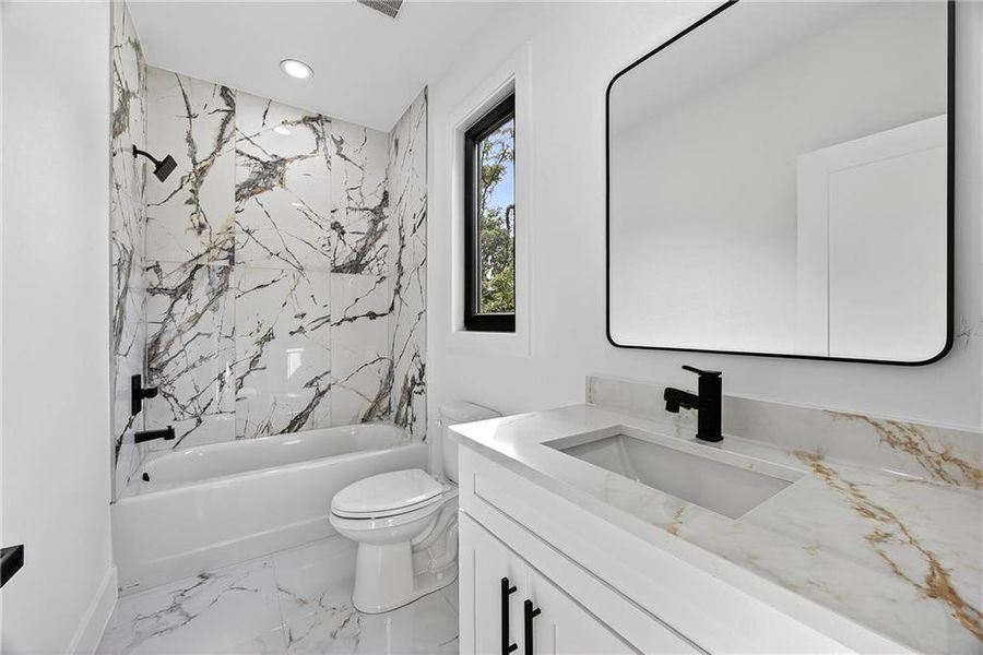 Furnished interior view inside a new home in , Auburn (Image 7).