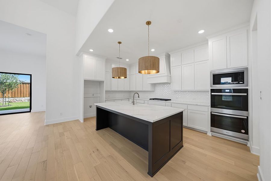 Furnished interior view inside a new home in Hillside Village, Celina (Image 8).