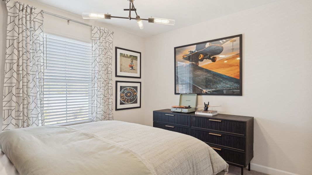 Furnished interior view inside a new home in The Buttes at Mystic, Peoria (Image 27).