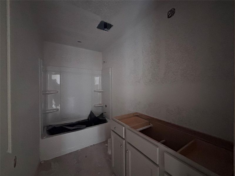 Furnished interior view inside a new home in The Colony 45s, Bastrop (Image 9).