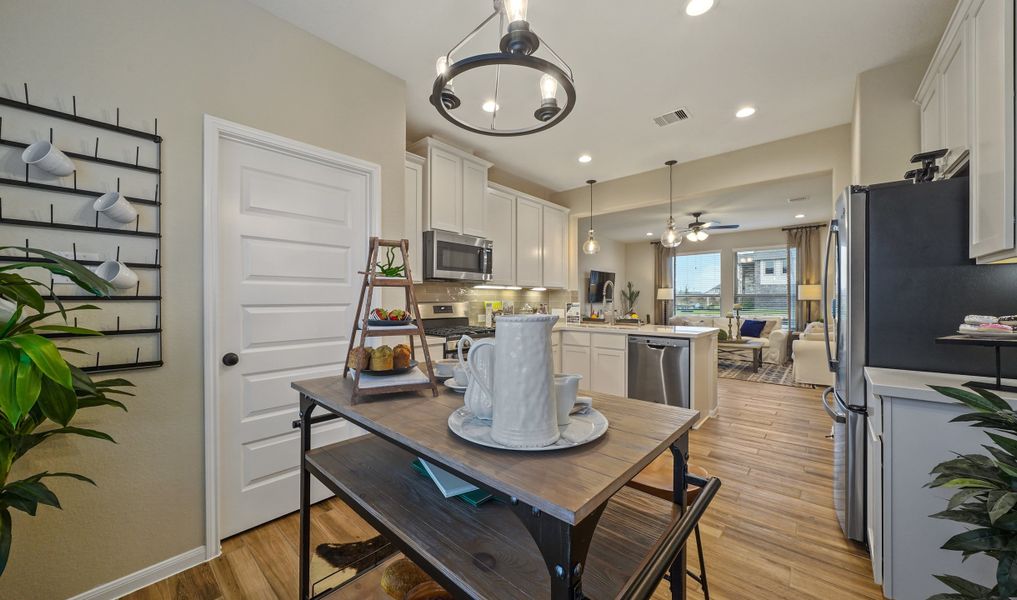 Charming dining area