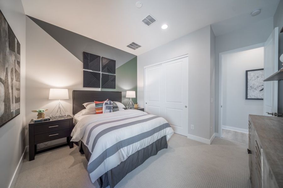 Furnished interior view inside a new home in Legado, Queen Creek (Image 19).