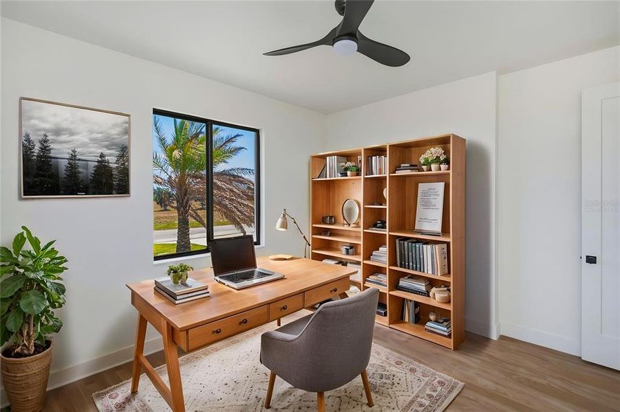 Furnished interior view inside a new home in , Placida (Image 17).