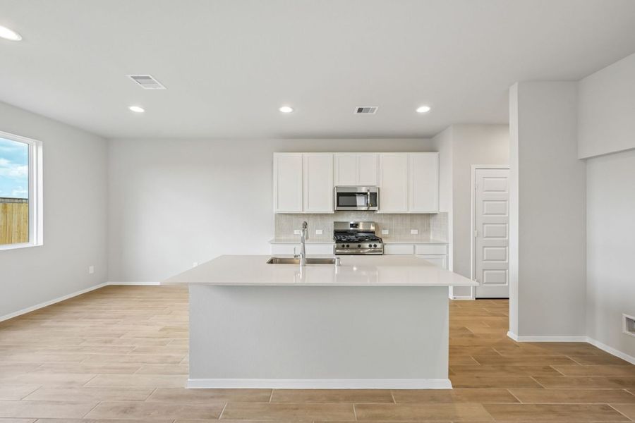 Furnished interior view inside a new home in Azalea, Pattison (Image 8).