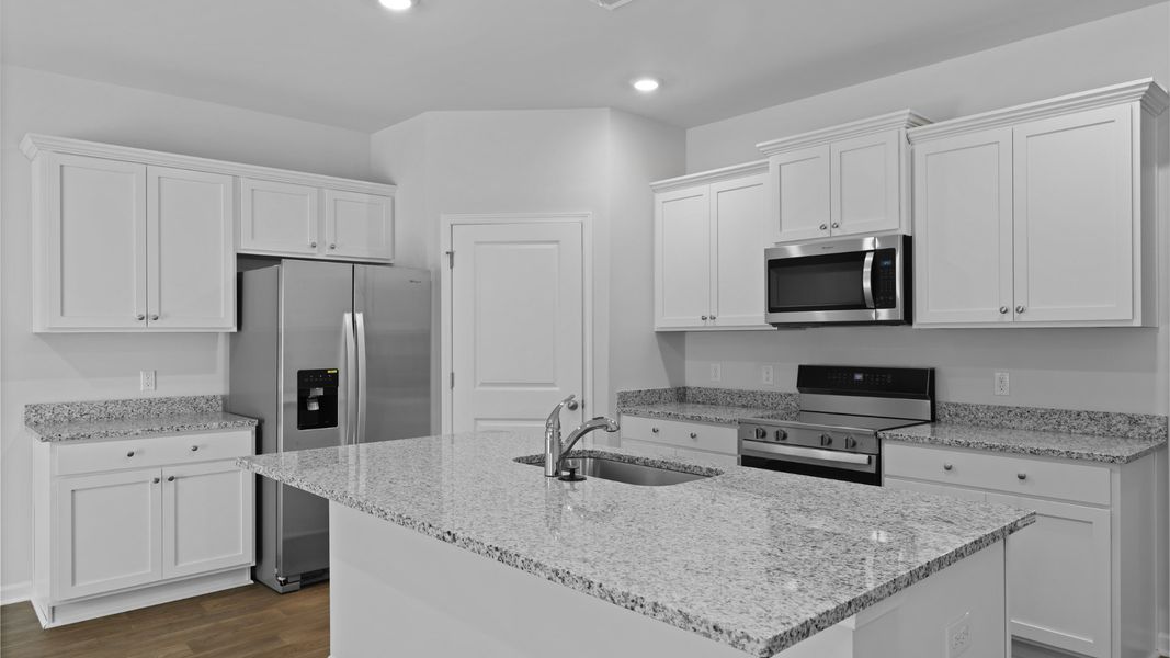 Representative furnished interior of a home built from the CALI by D.R. Horton in The Ranch, Holly Hill (Image 7).