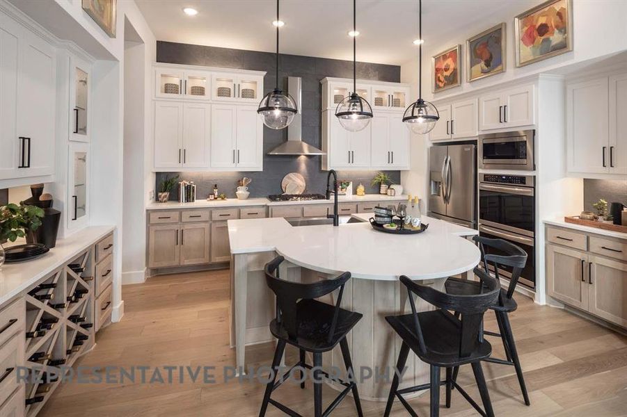 Furnished interior view inside a new home in Star Trail: 55ft. lots, Prosper (Image 29). Furnished interior view inside a new home in Star Trail: 55ft. lots, Prosper (Image 29).