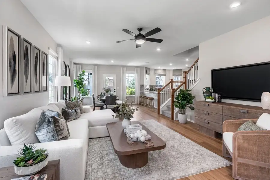 Representative furnished interior of a home built from the 2071 Modeled by KB Home in Sunset Oaks, Maxwell (Image 5).