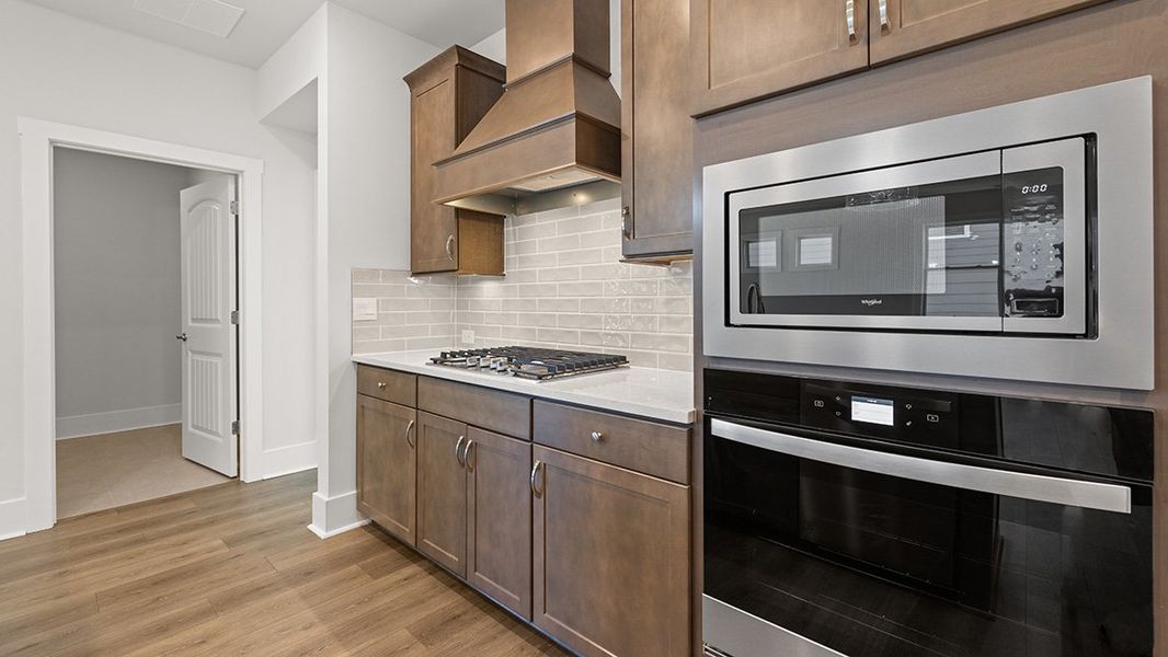 Representative furnished interior of a home built from the CLIFTON by D.R. Horton in Hamptons at Riverwood North, Dallas (Image 8).