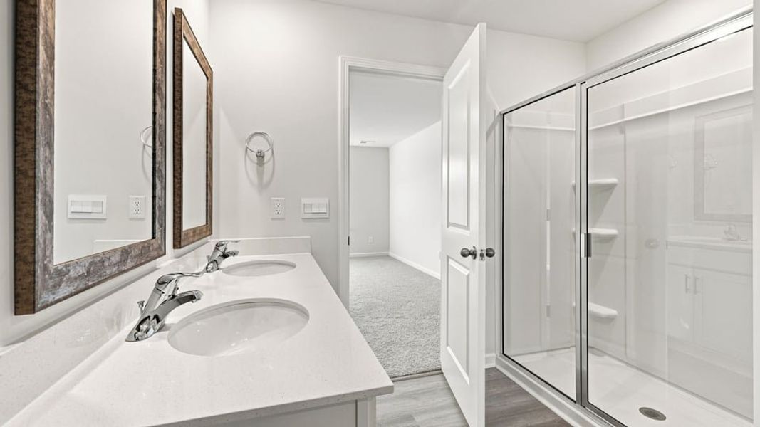 Furnished interior view inside a new home in Harper Ridge, Roebuck (Image 12).