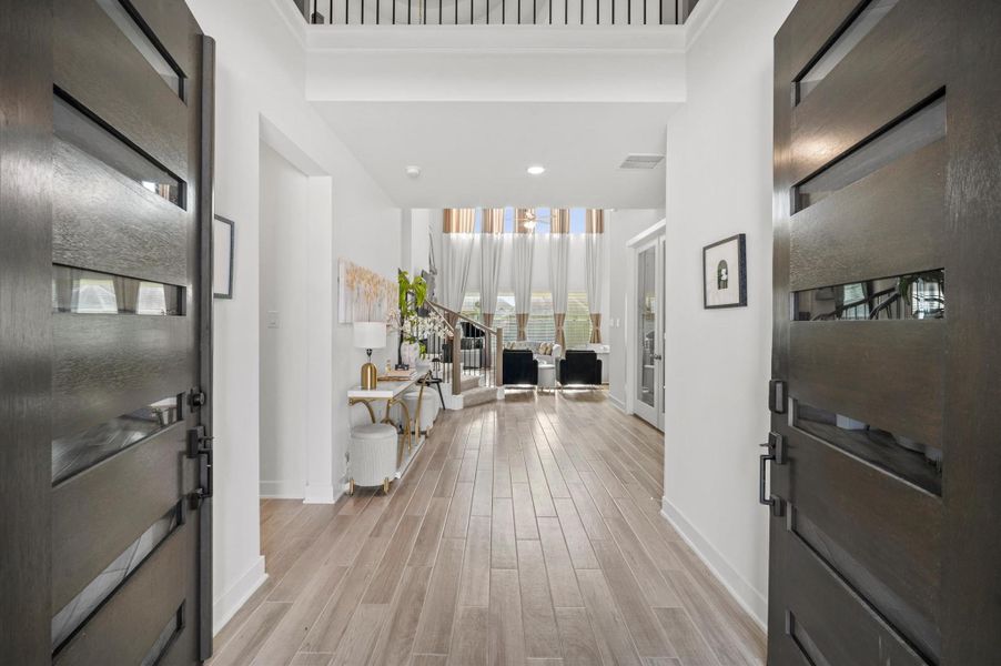 Furnished interior view inside a new home in McCrary Meadows, Richmond (Image 6).
