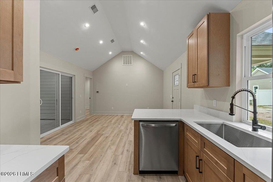 Furnished interior view inside a new home in , Beaufort (Image 48).
