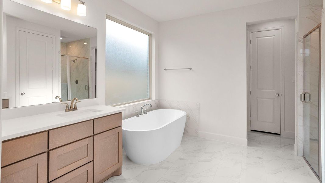 Furnished interior view inside a new home in Colton 55', Montgomery (Image 5).