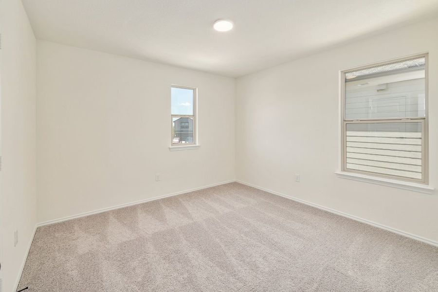 Spacious, unfurnished interior of a new home in Stoney Chase, Del Valle (Image 29). Spacious, unfurnished interior of a new home in Stoney Chase, Del Valle (Image 29).